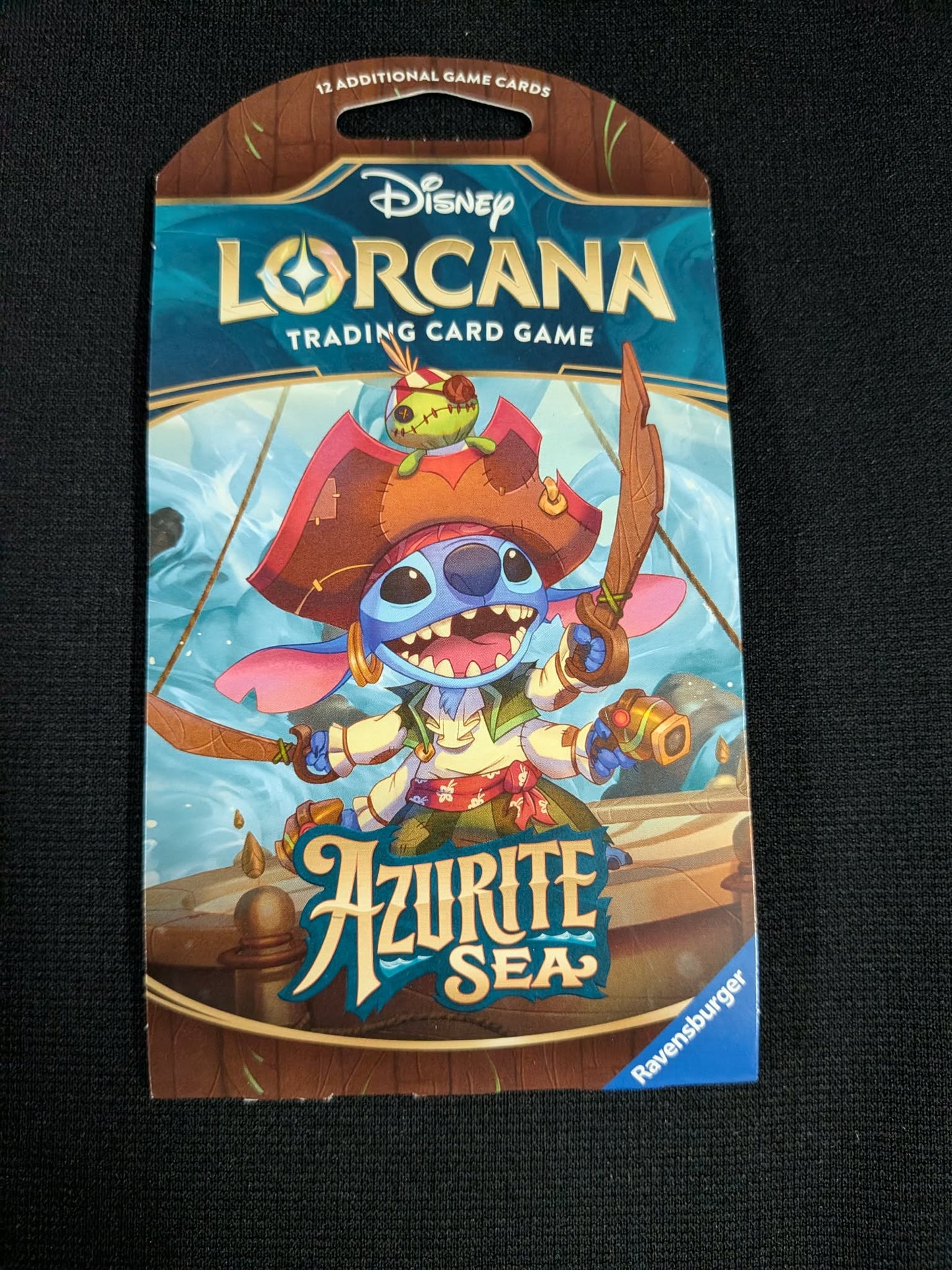 Disney Lorcana TCG: Azurite Sea Sleeved Booster Pack