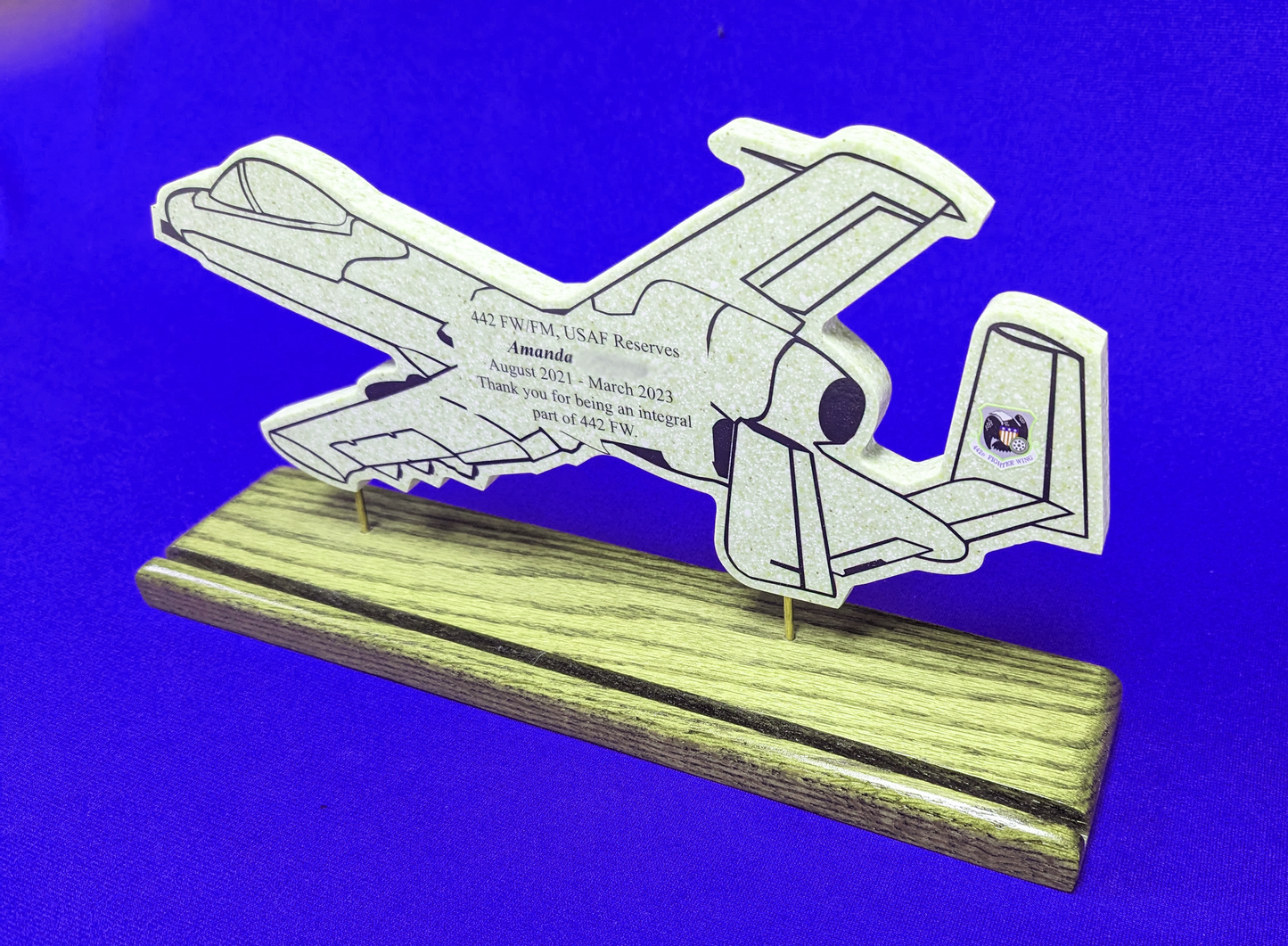 Corian A-10 on Coin Slot Base