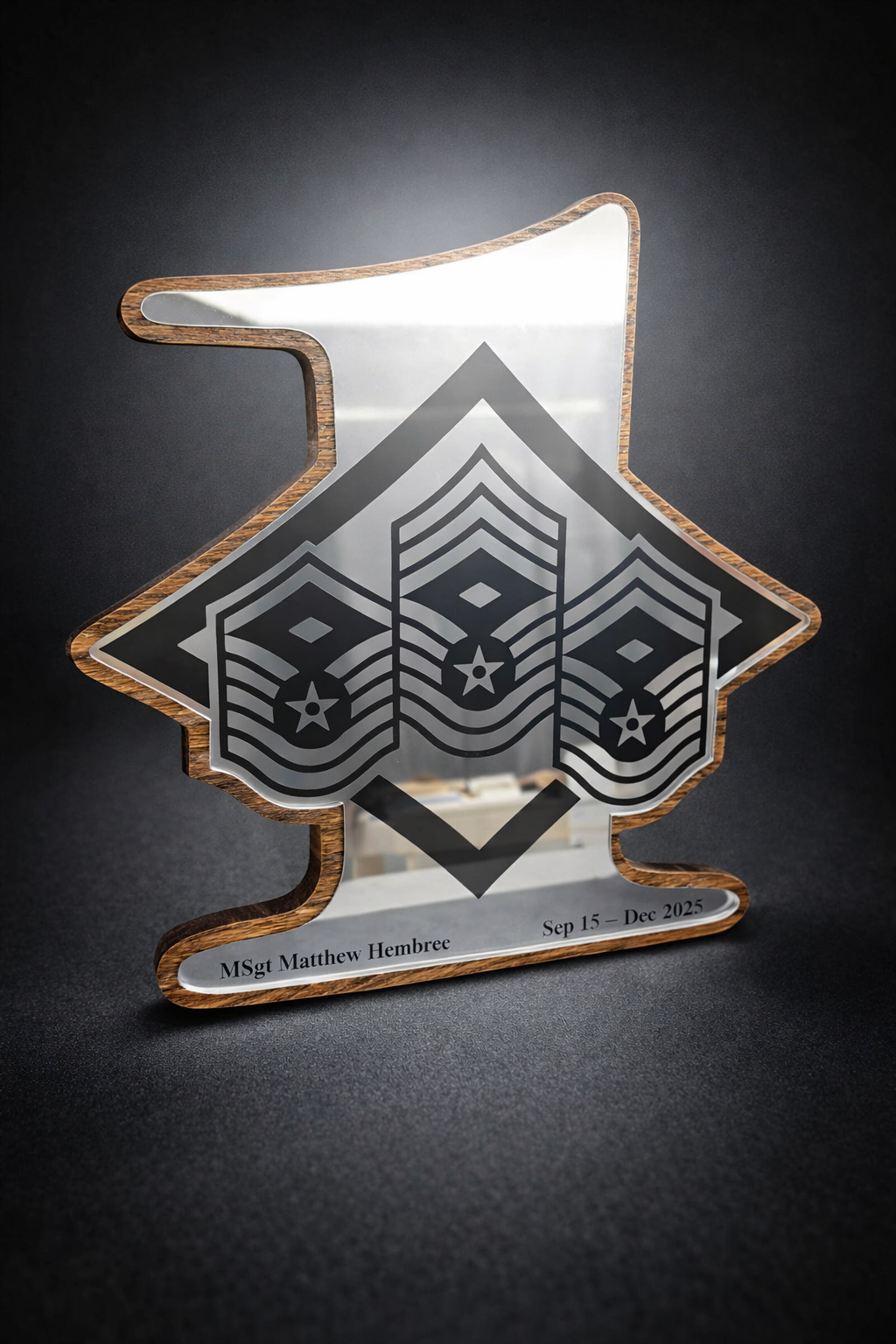 1st Sergeant Mirror Cutout
