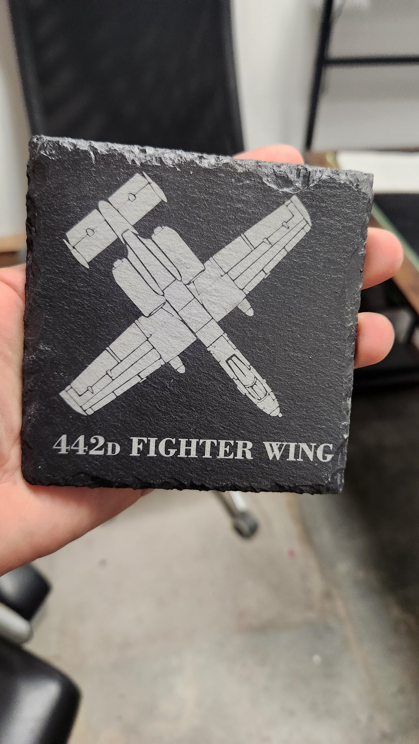 Laser Engraved Slate Coasters