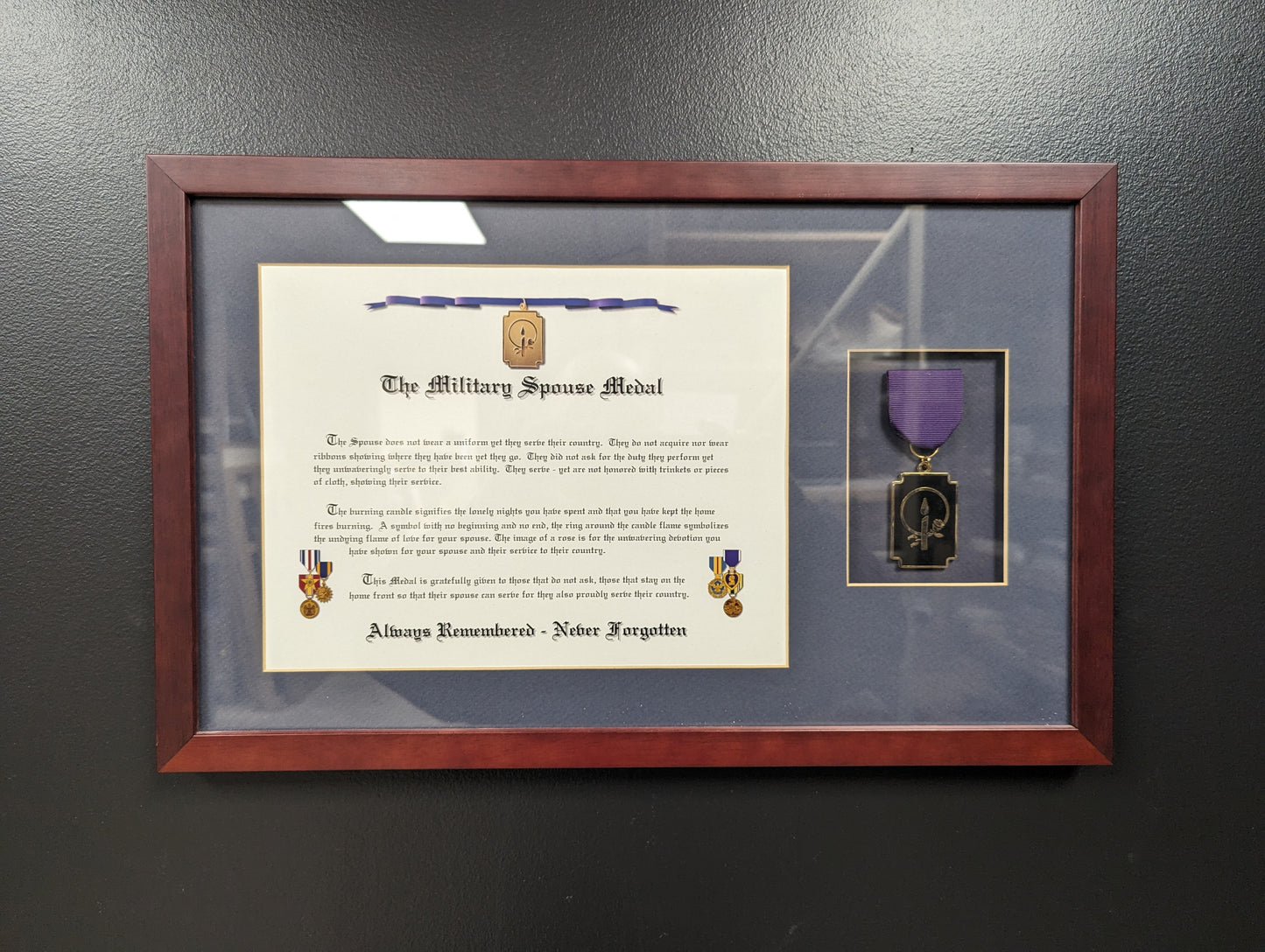 Military Spouse Medal