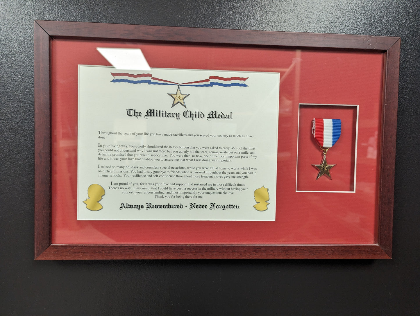 Military Child Medal