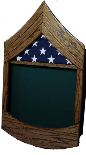Army E8 & E9 Shadow Box (flag/attachment sold separately)