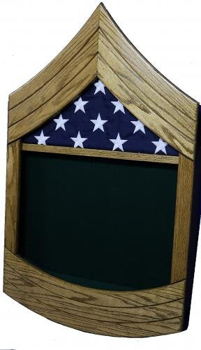 Army E8 & E9 Shadow Box (flag/attachment sold separately)