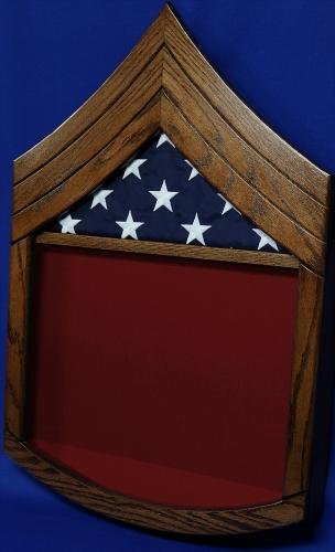 Marine E6 Staff Sergeant Shadow Box