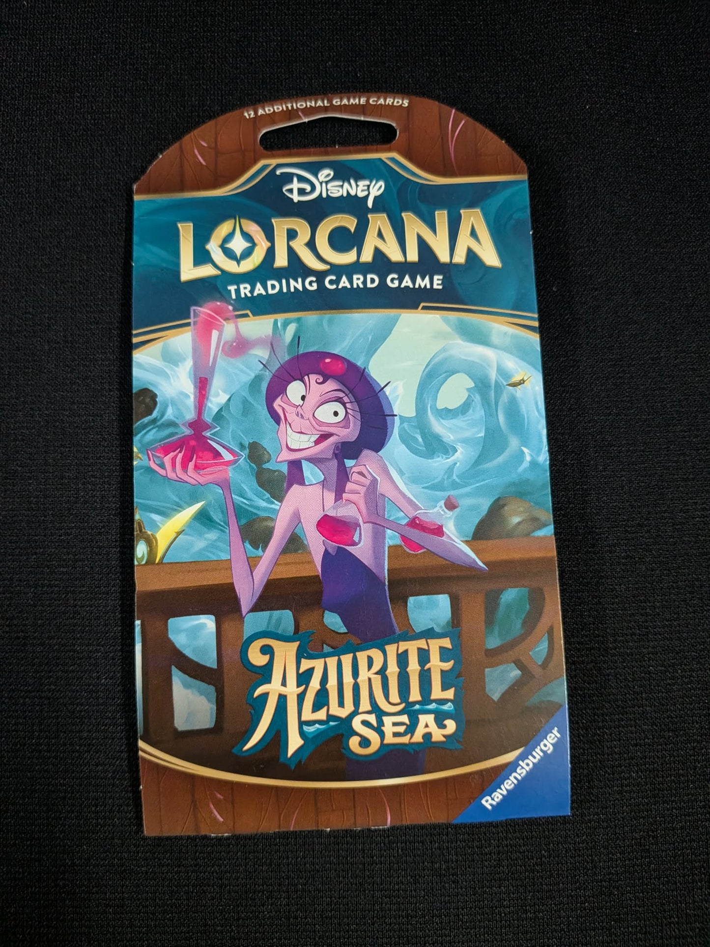 Disney Lorcana TCG: Azurite Sea Sleeved Booster Pack
