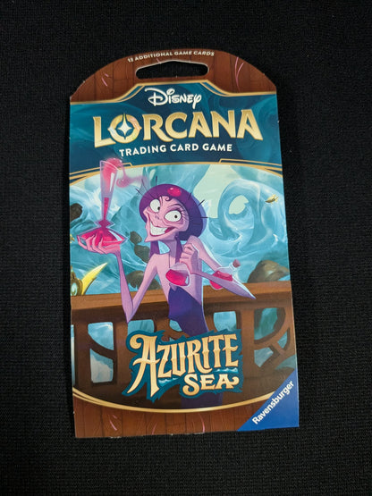 Disney Lorcana TCG: Azurite Sea Sleeved Booster Pack