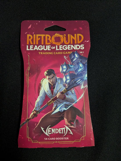 Riftbound League of Legends TCG - Vendetta Booster Pack
