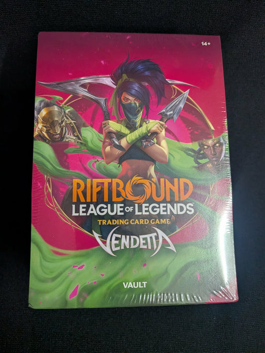 Riftbound League of Legends TCG - Vendetta Mini Booster Box (Sealed)