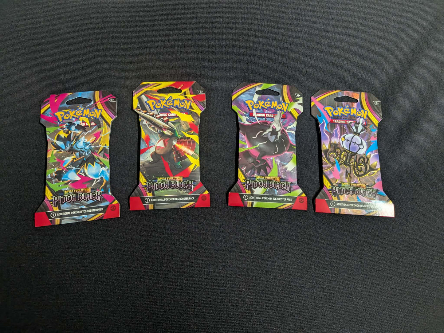 Pokemon Pitch Black Booster Packs