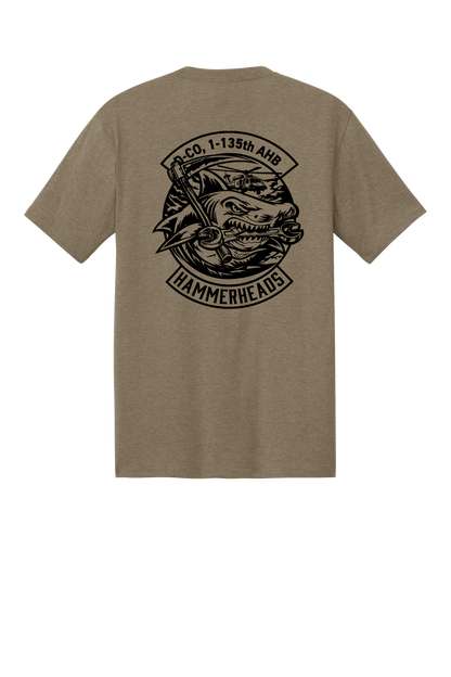 1-135th Hammerheads District Tri Blend Tshirt