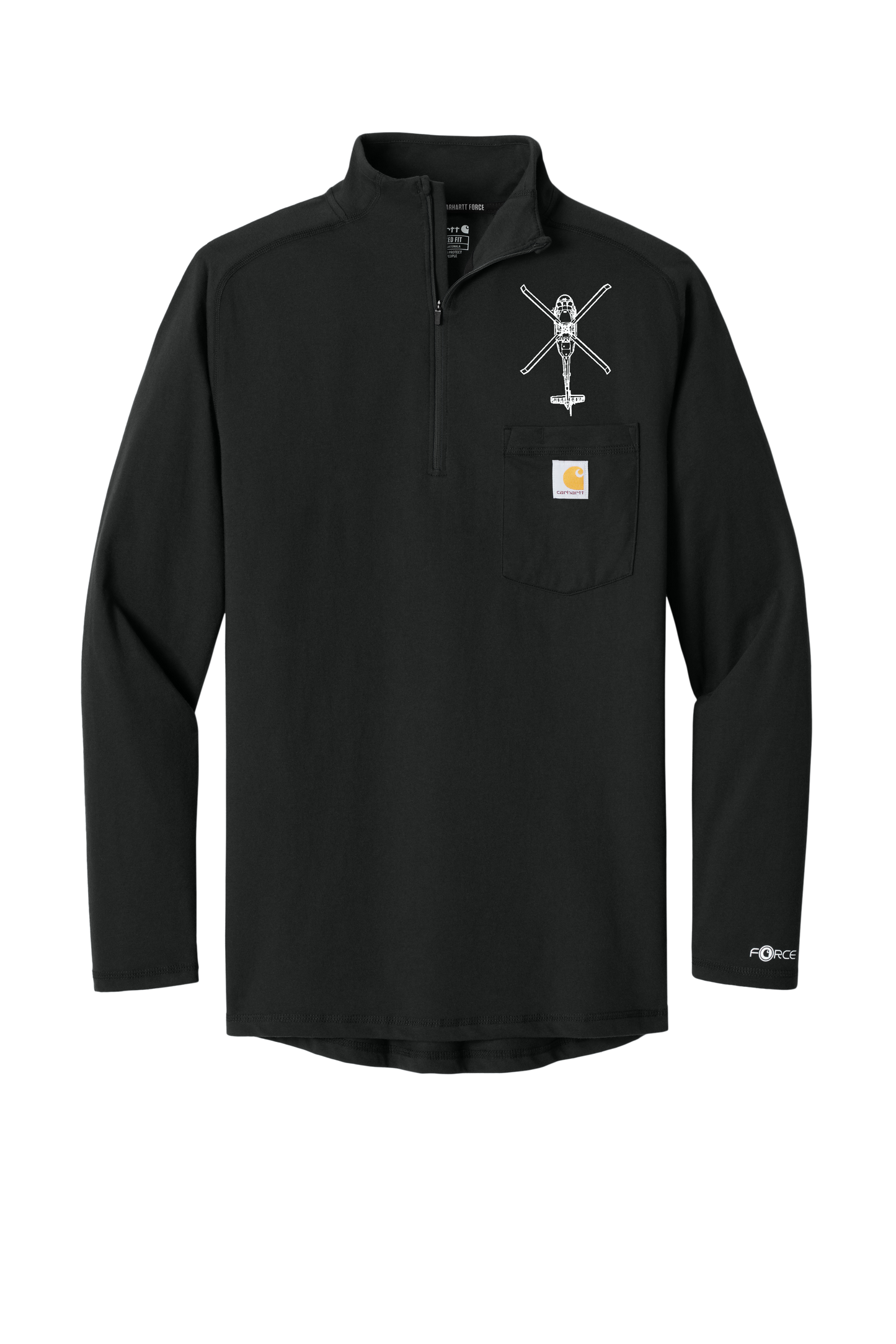 1-135th Hammerheads Carhartt 1/4 Long Sleeve Shirt