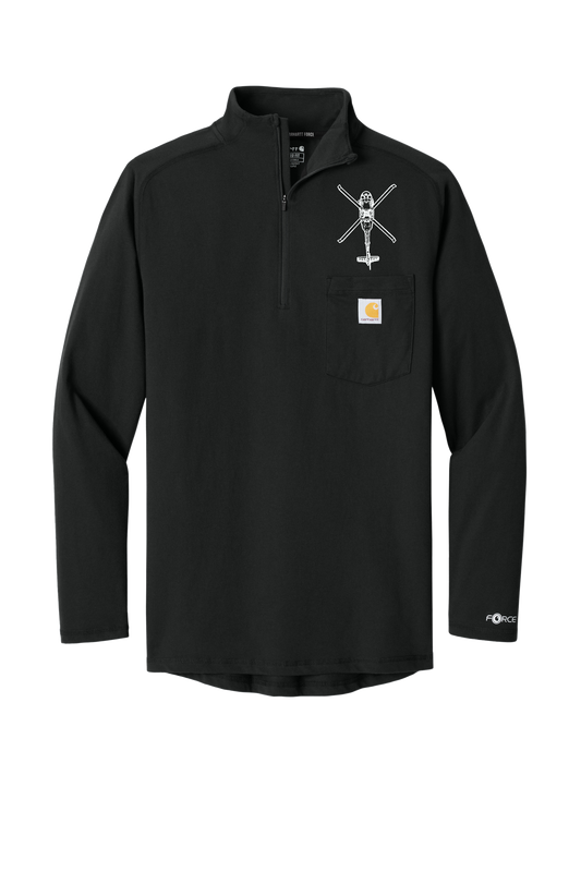 1-135th Dogs of Night Carhartt 1/4 Long Sleeve Shirt