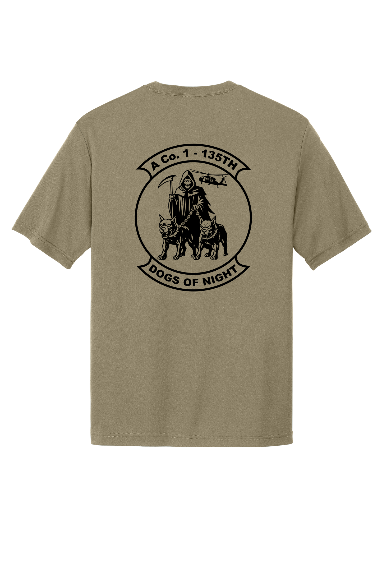 1-135th Dogs of Night Sport-Tek Posi Charge
