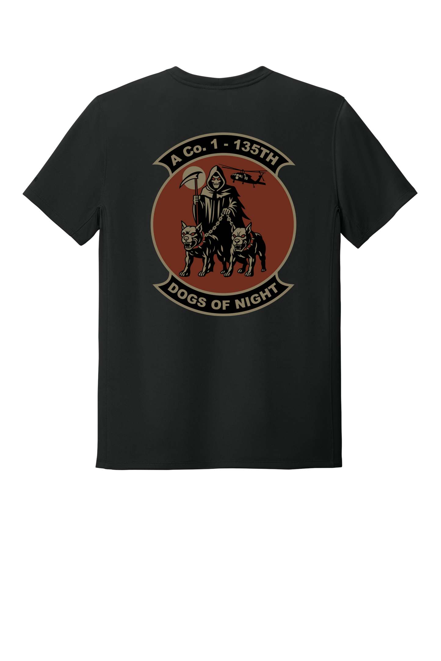 1-135th Dogs of Night Carhartt Dry Fit Tshirt