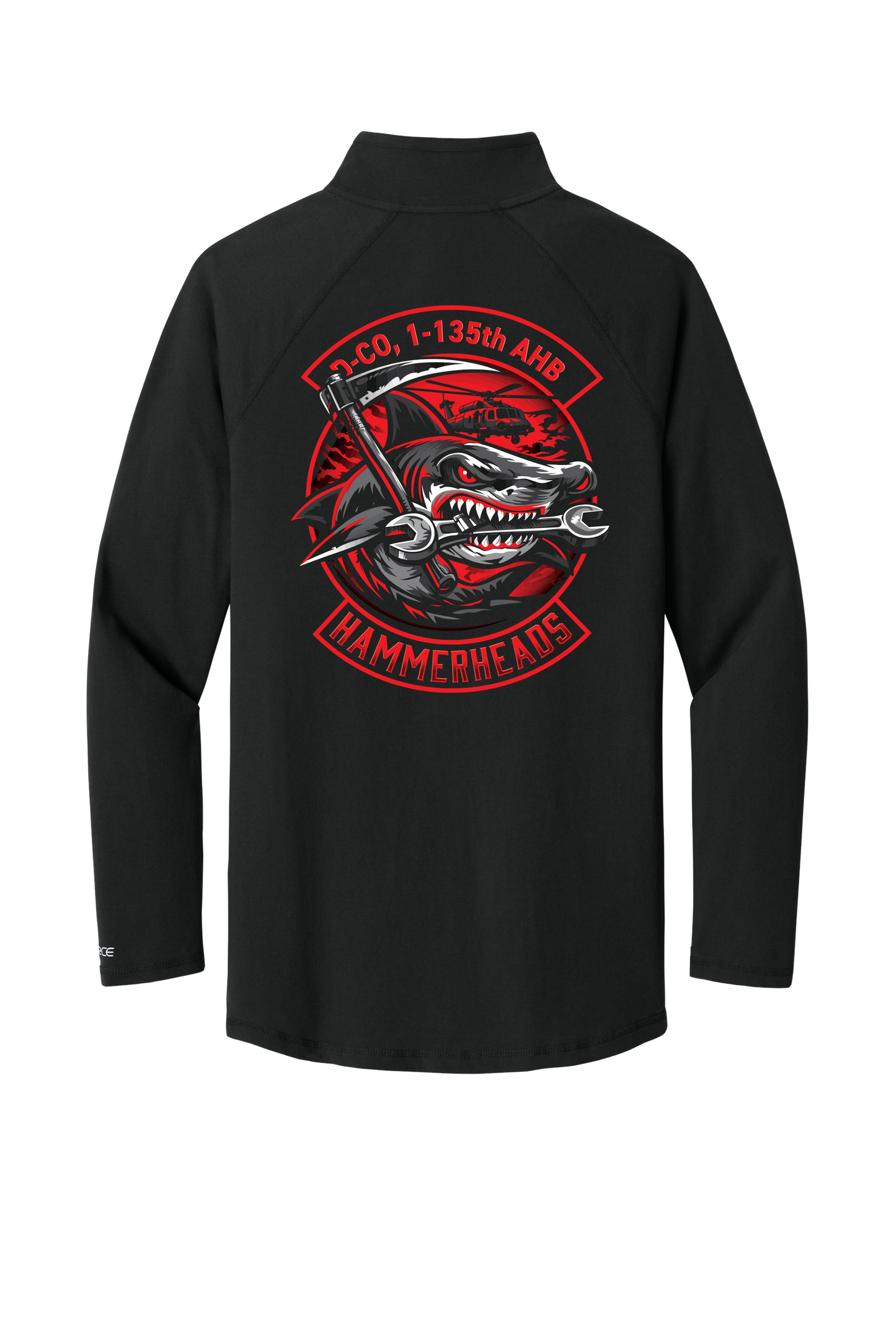 1-135th Hammerheads Carhartt 1/4 Long Sleeve Shirt
