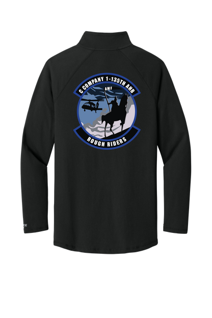 1-135th Rough Riders Carhartt 1/4 Long Sleeve Shirt