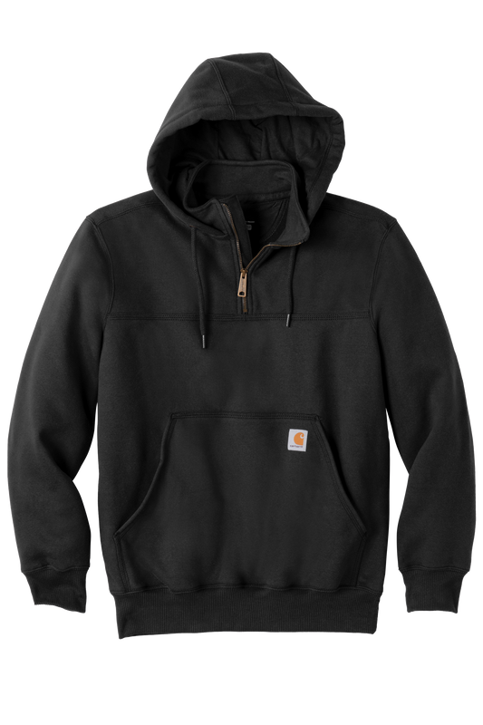 Carhartt Rain Defender Paxton Heavyweight Hooded Zip Mock Sweatshirt