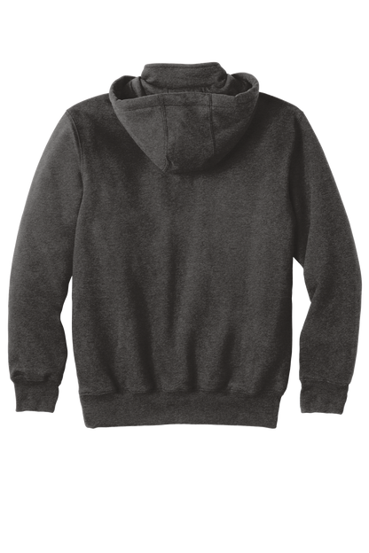1-135th Rough Riders- Carhartt Rain Defender Paxton Heavyweight Hooded Zip Mock Sweatshirt