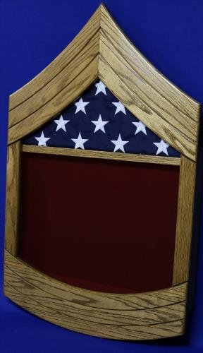 Marine E8  Master and First Sergeant Shadow Box