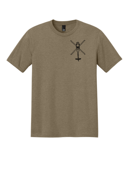 1-135th Hammerheads District Tri Blend Tshirt