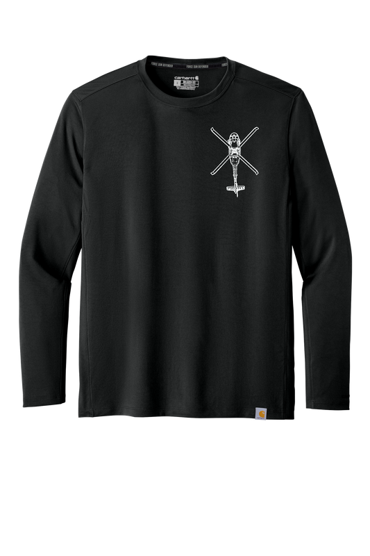 1-135th Rough Riders Carhartt Long Sleeve Dry Fit Tshirt