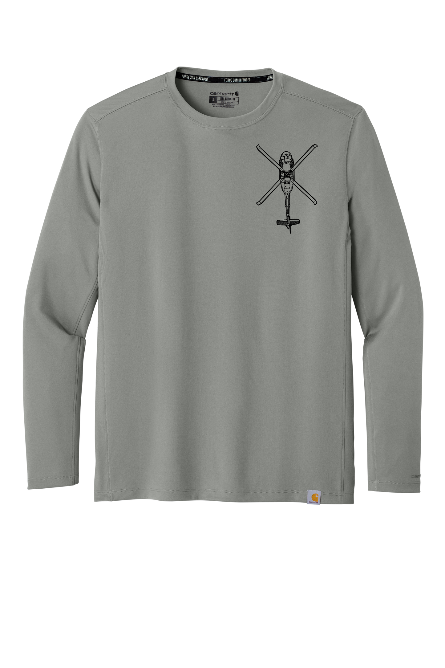 1-135th Hammerheads Carhartt Long Sleeve Dry Fit Tshirt