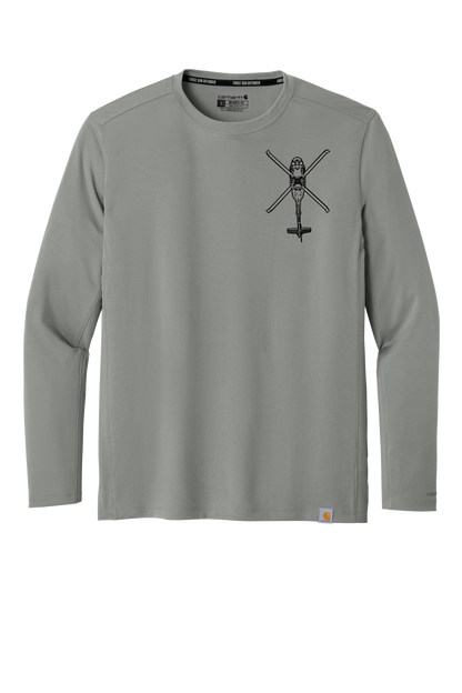 1-135th Hammerheads Carhartt Long Sleeve Dry Fit Tshirt