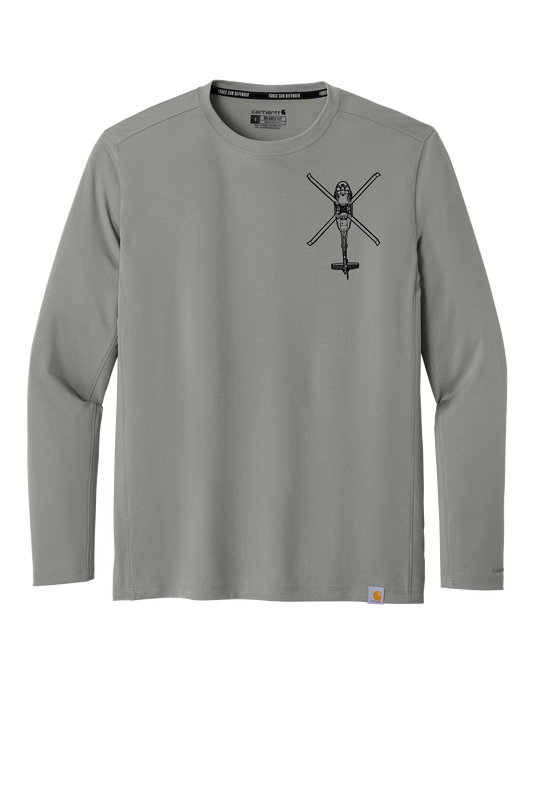 1-135th Dogs of Night Carhartt Long Sleeve Dry Fit Tshirt