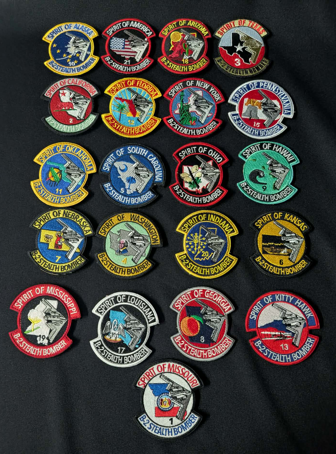 Spirit of B2 Patches