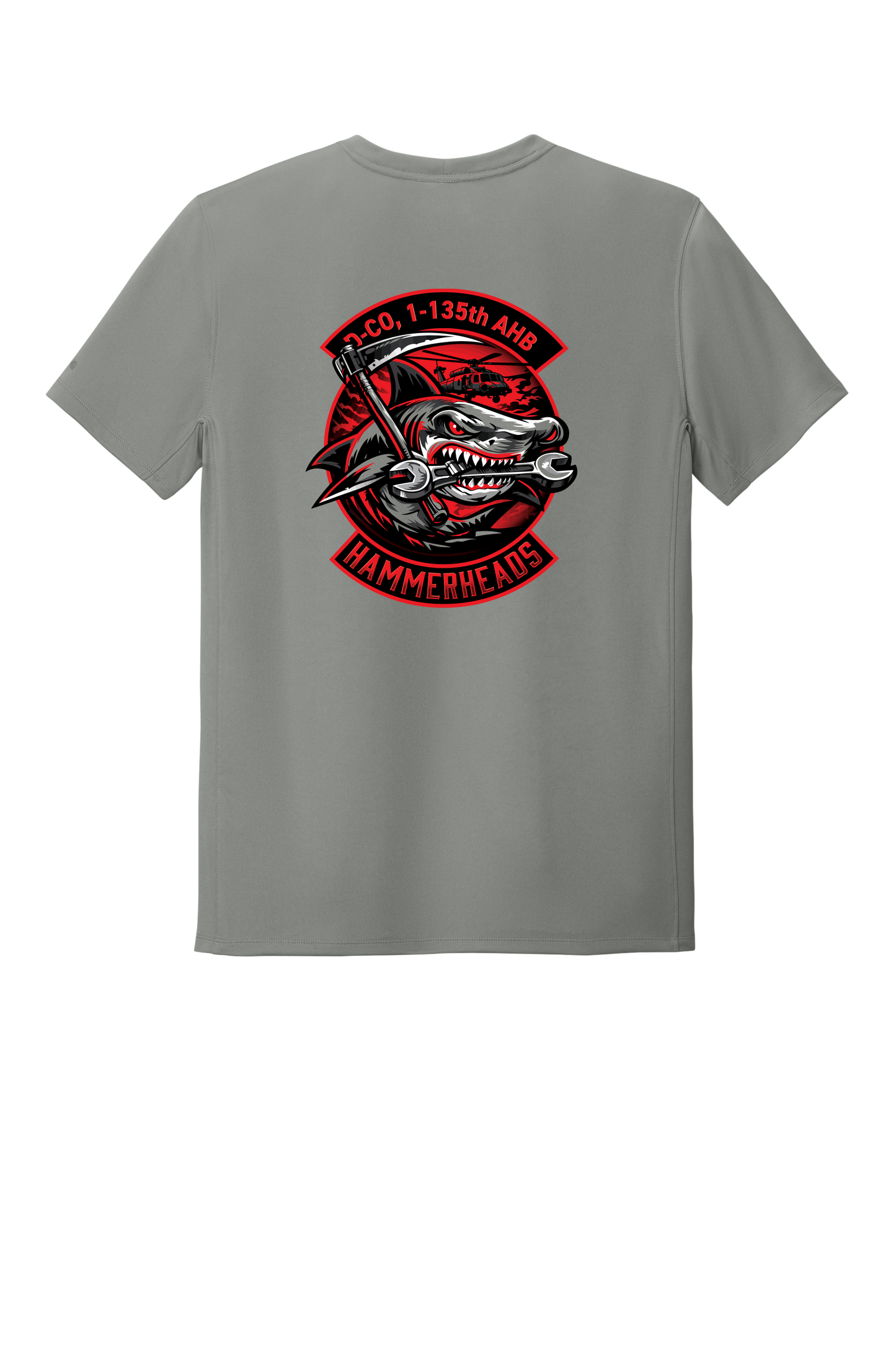 1-135th Hammerheads Carhartt Dry Fit Tshirt