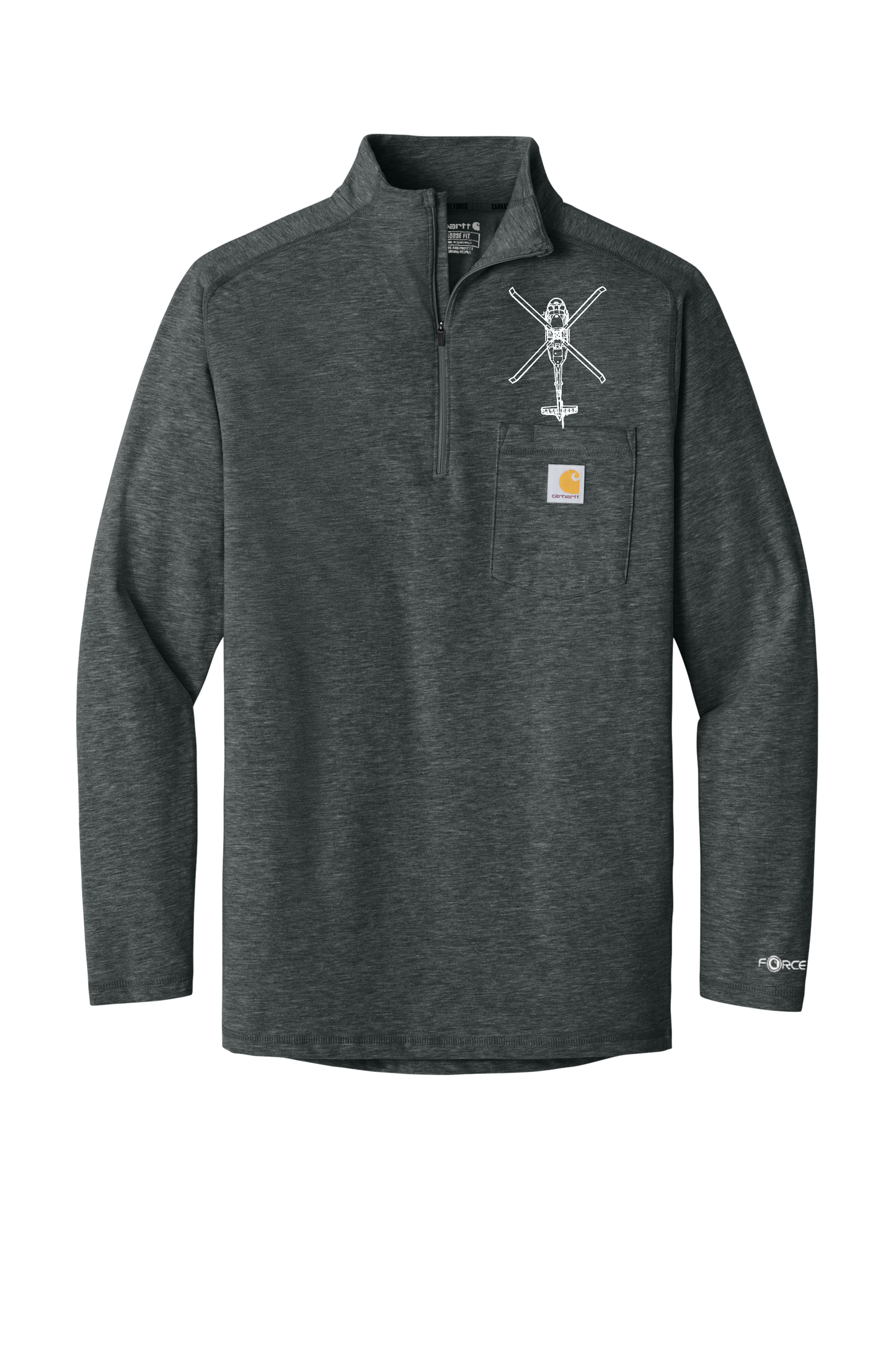 1-135th Hammerheads Carhartt 1/4 Long Sleeve Shirt