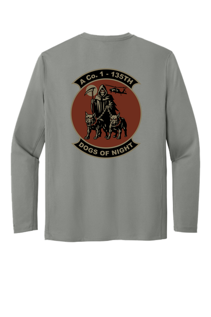 1-135th Dogs of Night Carhartt Long Sleeve Dry Fit Tshirt