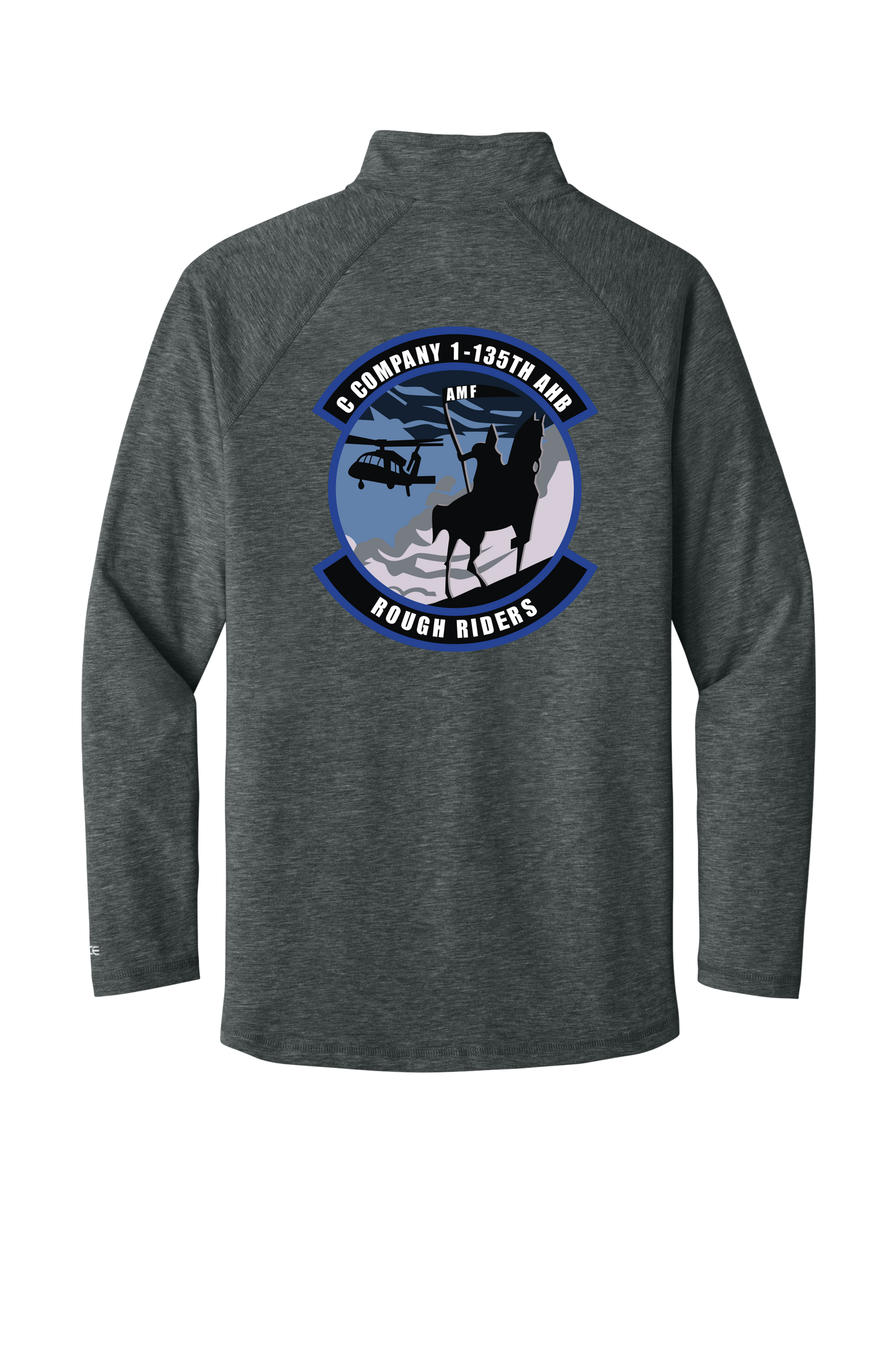 1-135th Rough Riders Carhartt 1/4 Long Sleeve Shirt