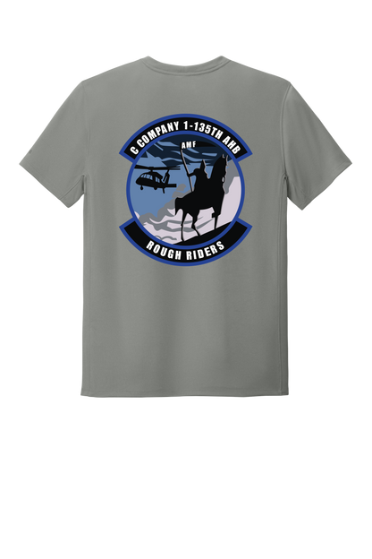 1-135th Rough Riders Carhartt Dry Fit TShirt