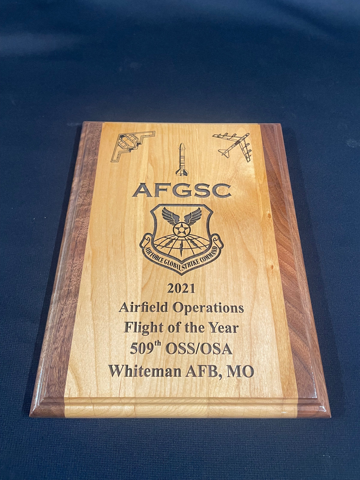 Laser Engraved Wood Plaques