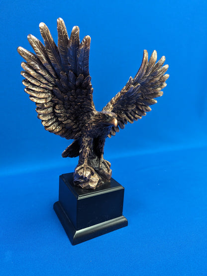 Eagle Resin Statue 12"