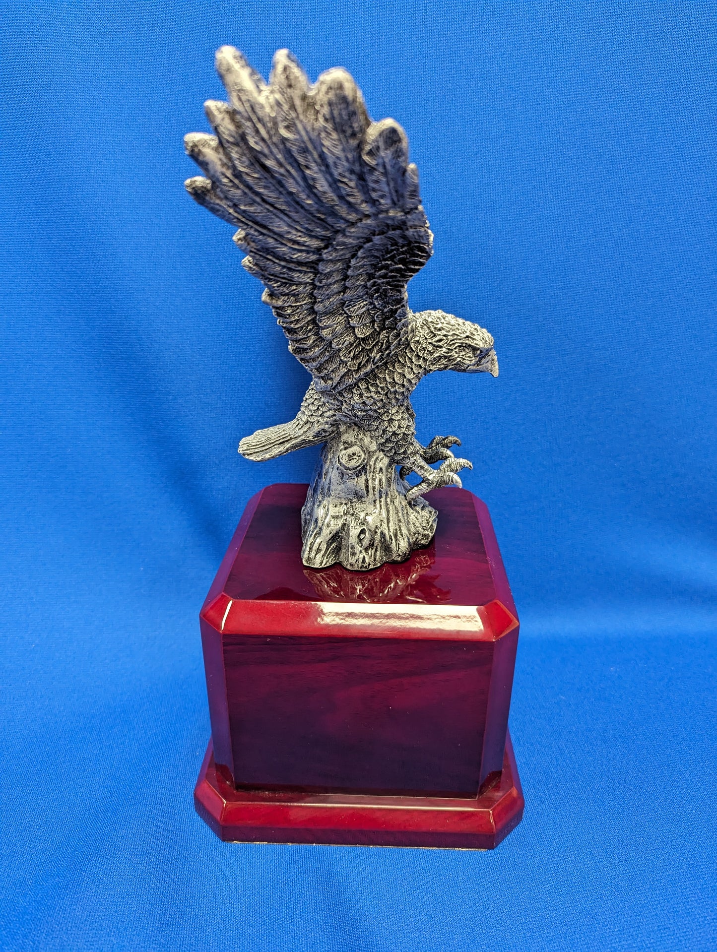 7 1/4 Inch Antique Metallic Silver Eagle