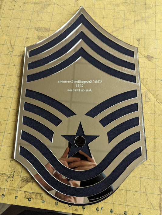 Technical Sergeant Mirror Stripe