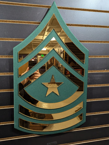 Army E8 and E9 (SGM, CSM, MSG, 1-SG)