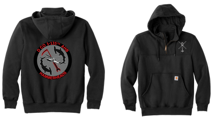 Carhartt Rain Defender Paxton Heavyweight Hooded Zip Mock Sweatshirt