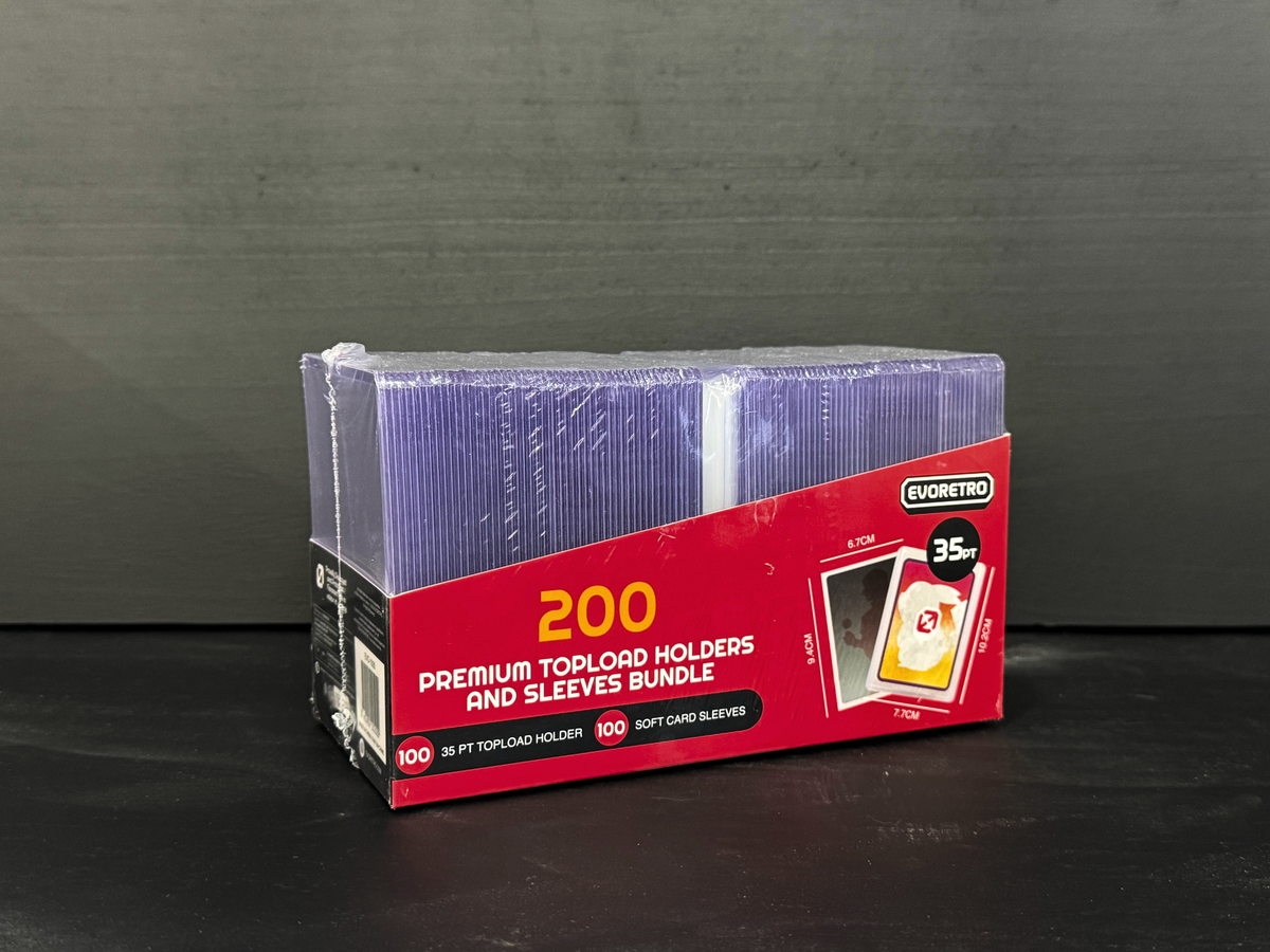 Topload Card Holders and Sleeve Bundle (200)