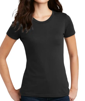 District® Women’s Perfect Blend® CVC Tee-Custom Design