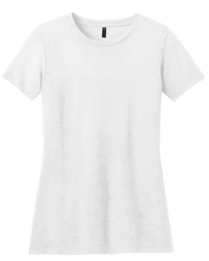 District® Women’s Perfect Blend® CVC Tee-Custom Design