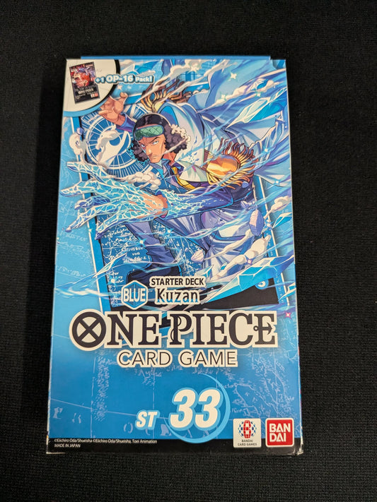 One Piece Card Game: Starter Deck - Blue Kuzan [ST-33]