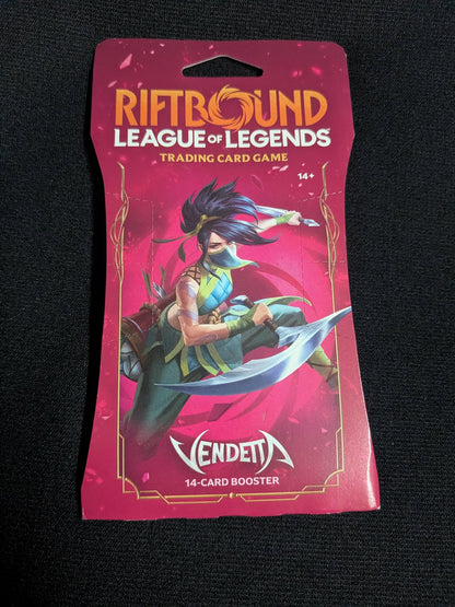 Riftbound League of Legends TCG - Vendetta Booster Pack
