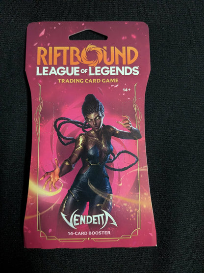 Riftbound League of Legends TCG - Vendetta Booster Pack