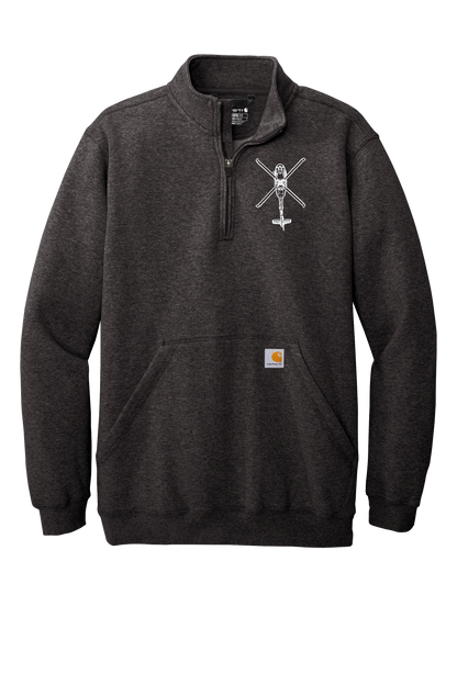 1-135th Hammerheads Carhartt 1/4 Long Sleeve Sweatshirt