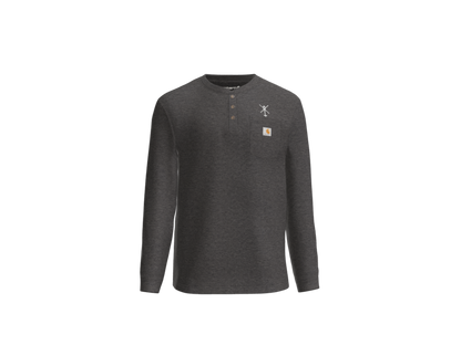 1-135th Hammerheads Carhartt Long Sleeve Henley T-Shirt