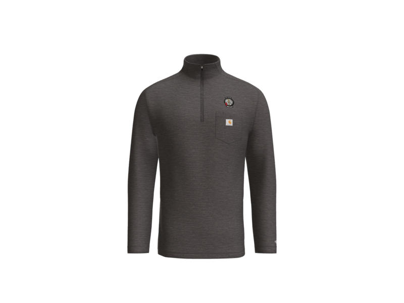 1-135th Hurricanes We are the Bold - Carhartt 1/4 Long Sleeve Shirt